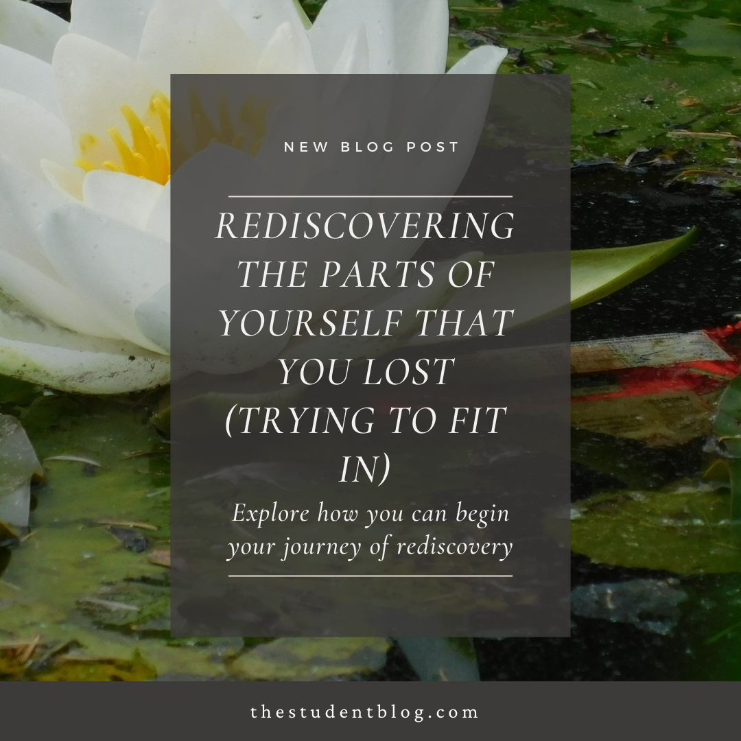 Rediscovering the parts of yourself that you lost